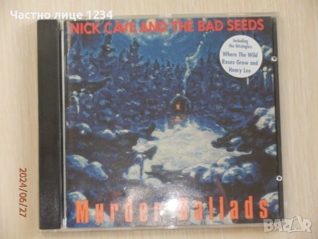 Nick Cave And The Bad Seeds – Murder Ballads - 1996, снимка 1 - CD дискове - 46458021