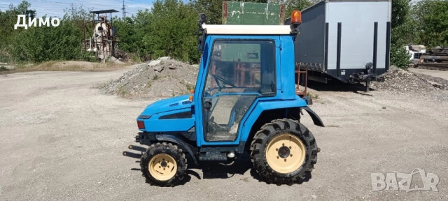 Трактор Iseki 20 к.с. с кабина | 4x4 | Нови гуми | Внос Германия, снимка 4 - Селскостопанска техника - 52465981