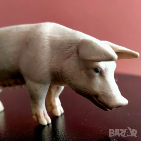 Колекционерска фигурка Schleich Pink Pig Прасе 2003 13288