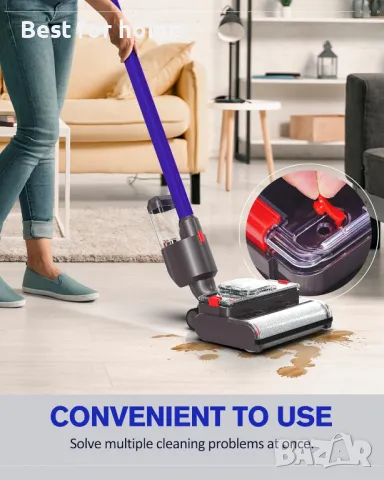 Перяща глава за Dyson V7 V8 V10 V11 V15- пълен комплект, снимка 8 - Прахосмукачки - 49972754