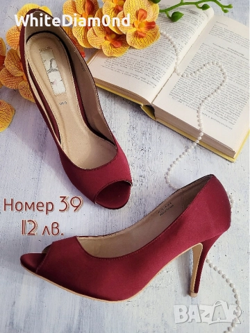 Празнични дамски обувки различни модели номер 39 ❤️, снимка 13 - Дамски обувки на ток - 52513635