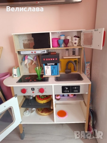 Детска дървена кухня