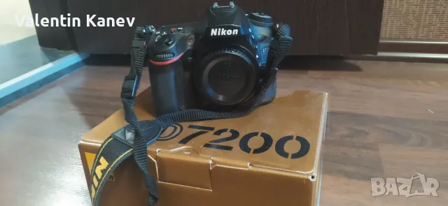 Продавам тяло фотоапарат Nikon D7200, снимка 1 - Фотоапарати - 46845691