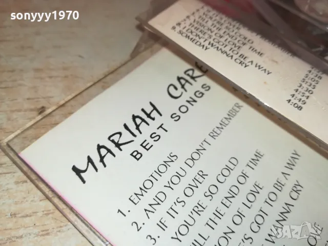MARIAH CAREY-TAPE 2504252232, снимка 12 - Аудио касети - 50038549