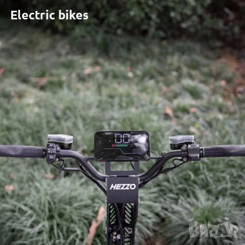 HEZZO F8 – Електрическа тротинетка 10000W, 150 км пробег, 100 км/ч, снимка 5 - Велосипеди - 50940243