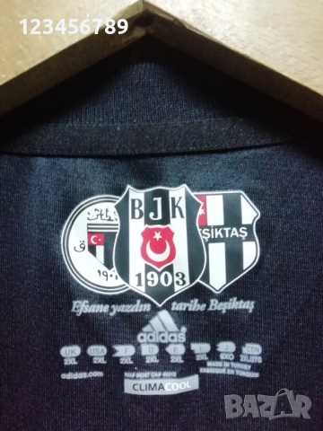 Besiktas Adidas оригинална юбилейна тениска фланелка екип Бешикташ 110 години , снимка 7 - Тениски - 53445842