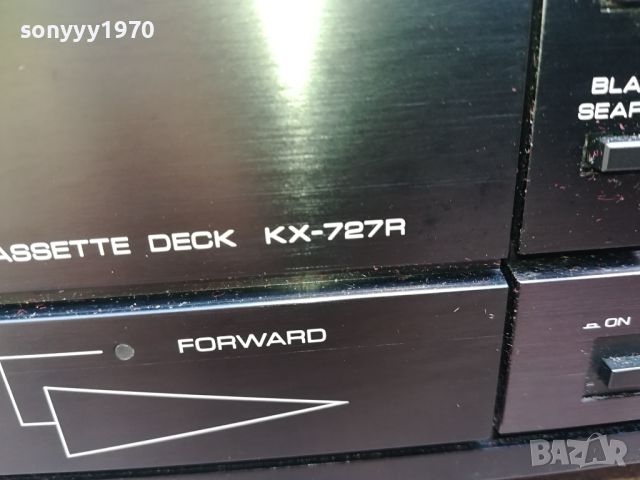 KENWOOD KX-727R DECK MADE IN JAPAN-ВНОС SWISS LNWC2304240843, снимка 11 - Декове - 45413592