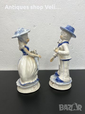 Порцеланови фигури CAPODIMONTE №5470, снимка 4 - Антикварни и старинни предмети - 46086153