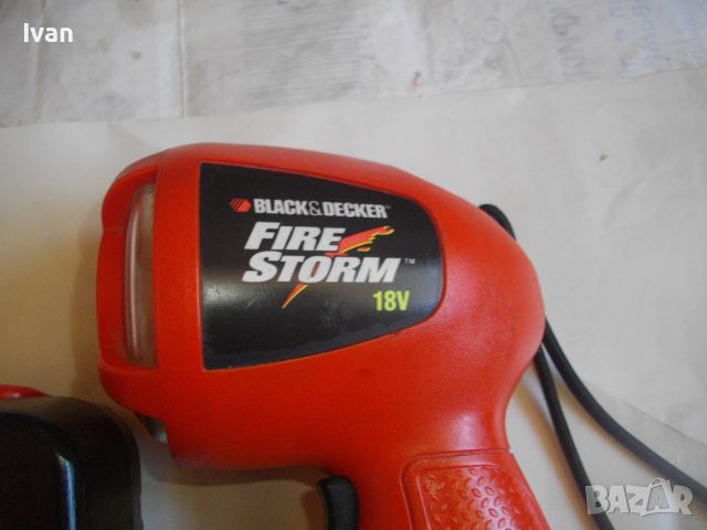 18V Black Decker Акумулаторен английски 18 волта нов прожектор фенер Блек Декер, снимка 3 - Други инструменти - 46783231