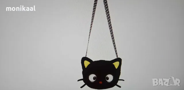 PURSE PETS Интерактивна музикална чанта Hello Kitty CHOCOCAT Черно коте с мигащи очички, снимка 4 - Игри и пъзели - 48281130