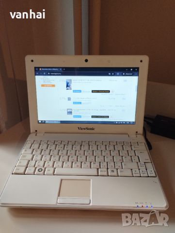 ViewSonic VNB106D 10" (2 ядра, 2GB RAM, 320GB HDD), снимка 2 - Лаптопи за дома - 46658141