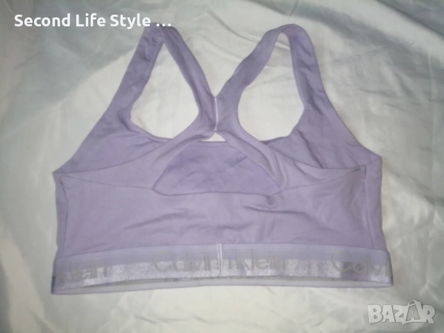 Calvin Klein оригинално дамско бюстие р-р L, снимка 6 - Корсети, бюстиета, топове - 53718554
