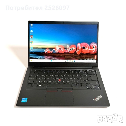 Lenovo ThinkPad E14 Gen 2/14” IPS/i5-1135G7/16GB RAM/512GB/Iris Xe, снимка 2 - Лаптопи за работа - 53484685