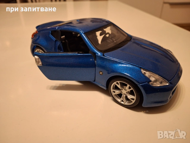 Nissan Skyline R34 GT-R , 1/24 Burago и Nissan 370 Z, 1/24  Maisto, снимка 15 - Колекции - 50533766