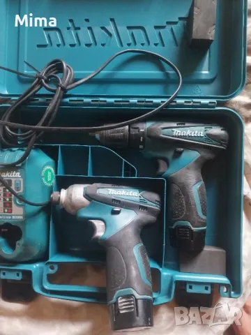 Makita 10.8 Li-ion Комплект импакт и винтоверт, снимка 1 - Винтоверти - 46859851