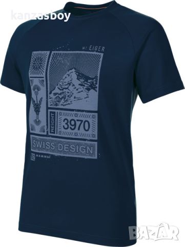 Mammut Mountain T-Shirt  - страхотна мъжка тениска ХЛ , снимка 1 - Тениски - 46010204