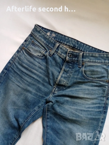 G-Star Raw 3301 Мъжки дънки, снимка 7 - Дънки - 53355524