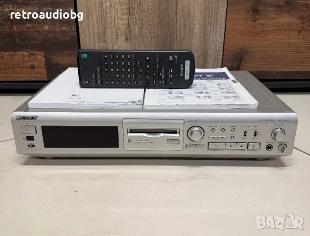 💥Колекционерски минидиск Sony MDS-JE510 + дистанционно и книжки💥