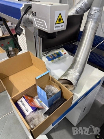 Лазерна машина за гравиране на метали и пластмаси, снимка 2 - Други машини и части - 51982605