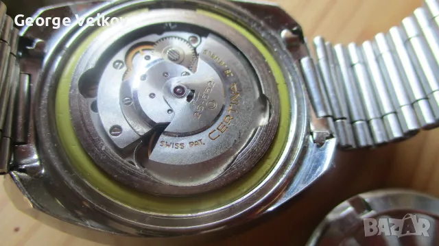 Certina DS-2, 1971, auto, cal. 25-652 (Longines, Omega), снимка 13 - Мъжки - 47134279