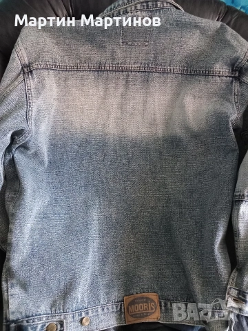Ново Мъжко Дънково Яке MOORIS, снимка 8 - Якета - 53811119