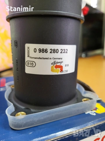 НОВ Дебитомер Бош МАФ Ниссан Алмера/Алмера Тино/Примера MAF Bosch 0280218094 / 0280218005 Nissan, снимка 2 - Части - 51900003