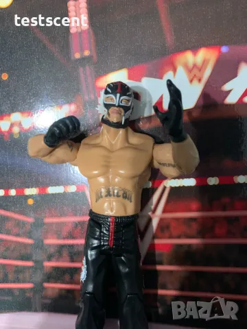 Екшън фигура WWE Rey Mysterio Ruthless Aggression jakks играчка Рей Мистерио, снимка 15 - Колекции - 48364289