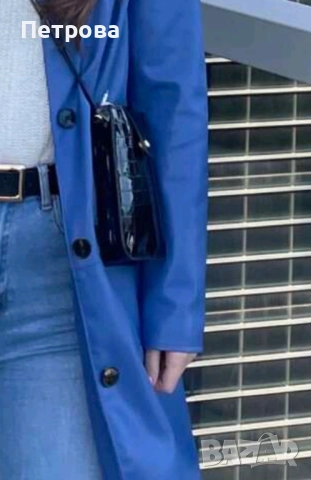 Малка кожена чанта за телефон, снимка 3 - Чанти - 52435542