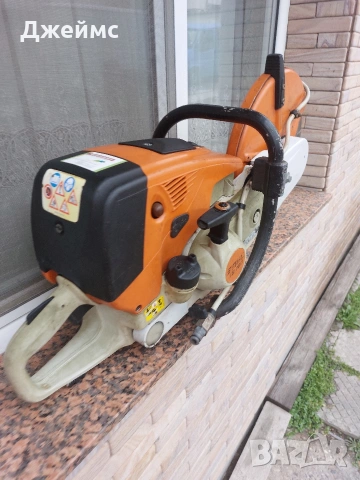 Моторен фугорез STIHL TS 700 , снимка 8 - Други машини и части - 53442900