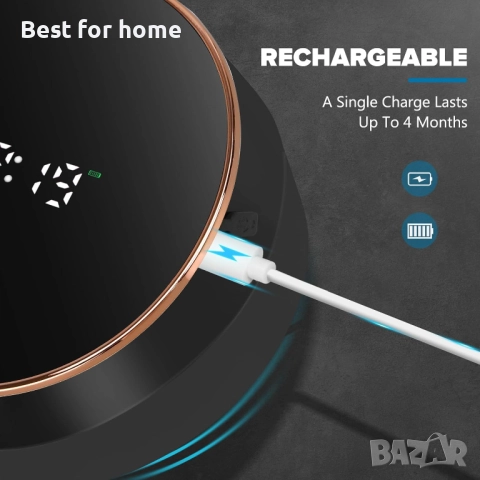 Автоматичен дозатор за течен сапун за баня, снимка 5 - Други стоки за дома - 52413732