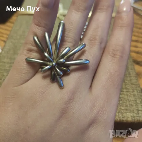 Сребърен комплект - пръстен и висулка (37) , снимка 8 - Бижутерийни комплекти - 49610565