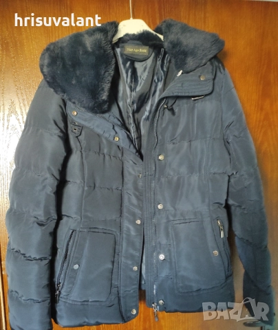 Зимно яке с естествен пух на качулката и още модели, снимка 7 - Якета - 48652519