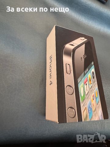 	Iphone 4 , 32GB ОТКЛЮЧЕН , айфон 4 + КУТИЯ, снимка 3 - Apple iPhone - 46809789