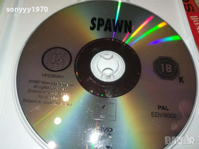SPAWN DVD 2009252225, снимка 4 - DVD филми - 51782071