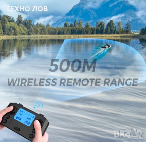 Лодка за захранка D19 с gps-100 точки, Сонар, сак за лодка, зарядно и за автомобил, 2 чифта перки

, снимка 6 - Стръв и захранки - 46712982