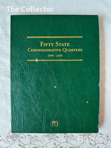 Колекция 50 щата куотъри в албум, снимка 1 - Нумизматика и бонистика - 46711966