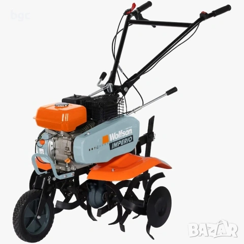 НОВА мотофреза Wolfson Imperio WFS7000ACC, 7 к.с., 212 CC, 4 такта, 2+1 скорости, Ширина 55-80 см, снимка 4 - Градинска техника - 54005472