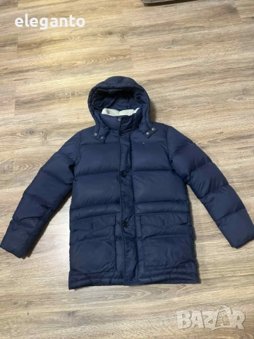 Мъжка зимна пухена парка Tommy Hilfiger Essential  Down Jacket , S размер, снимка 2 - Якета - 52238430