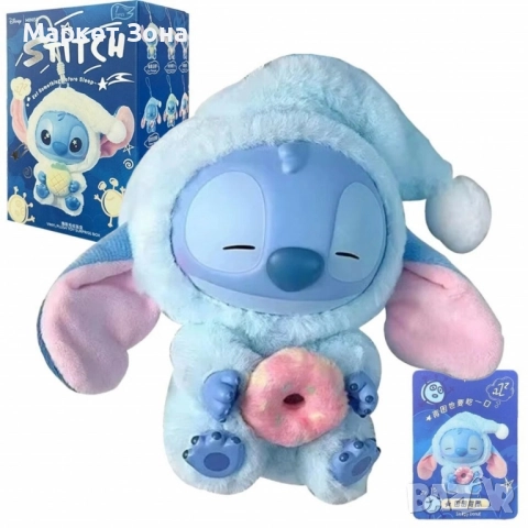Сладка изненада с Miniso Stitch в пижама – колекционерска фигурка 15 см, снимка 4 - Други - 51458399