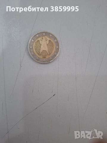 Монета 2 евро Германия 2002 г.с буквата А