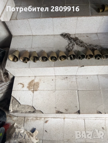 Стари чанове и звънци 18броя, снимка 6 - Антикварни и старинни предмети - 52935771