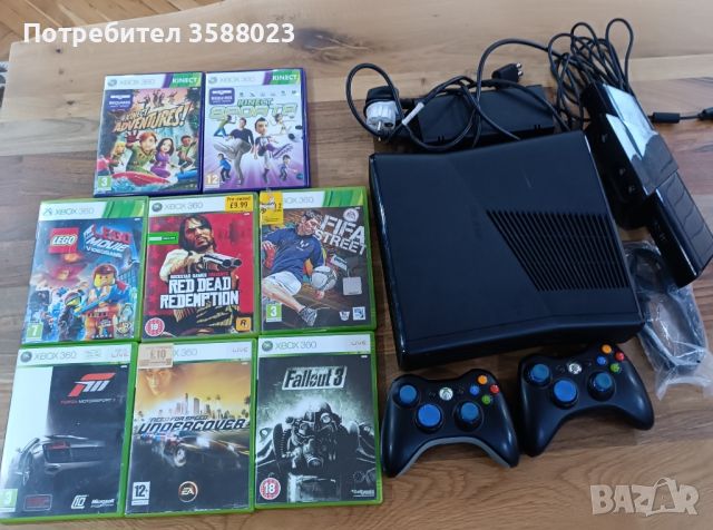 Xbox 360slim, снимка 7 - Xbox конзоли - 45925919