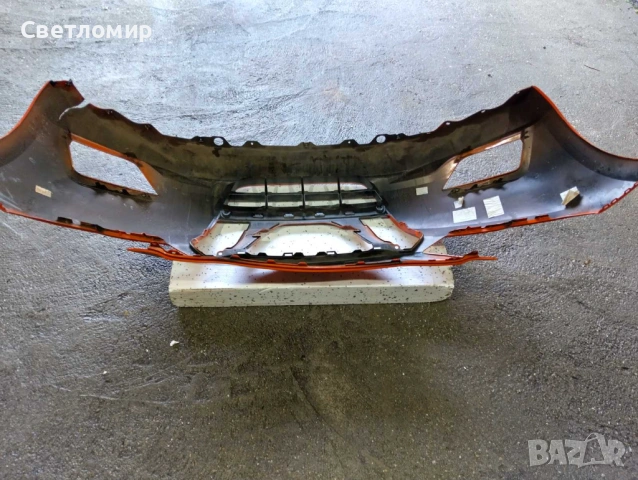 Предна броня Nissan Micra K14, снимка 8 - Части - 53512645