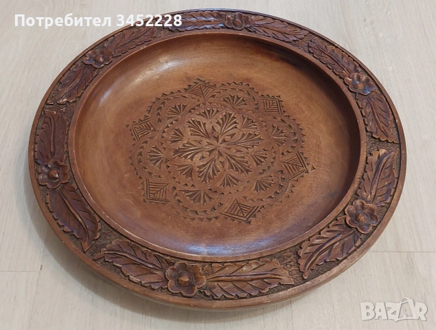 дърворезба пано за ценители 30см , снимка 5 - Пана - 53848756
