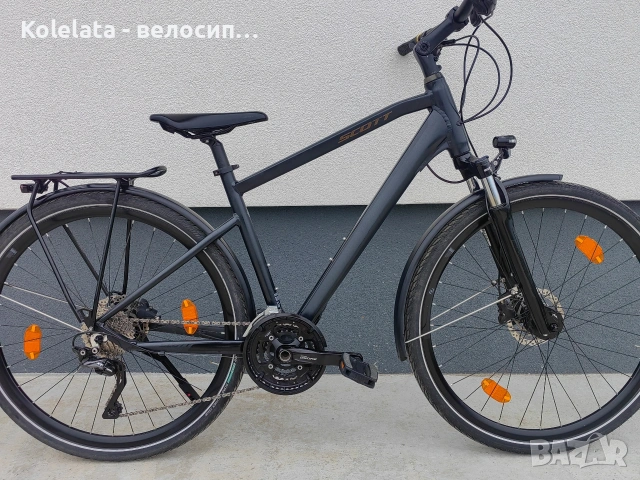 28" Scott, M размер, 3х10 Deore, алуминиев трекинг велосипед