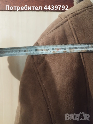 Дамски кожух,много запазен, от овчи кожи., снимка 5 - Палта, манта - 53322778