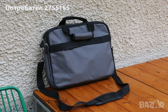 Чанта ASUS за лаптоп има вътре прегради и дълга дръжка., снимка 3 - Лаптоп аксесоари - 52173360