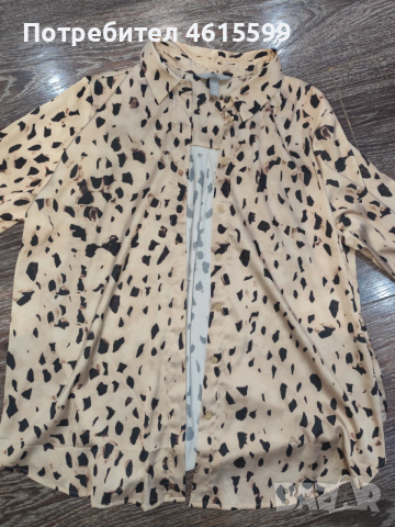 сатенена ризка на H&M, снимка 6 - Ризи - 53878514