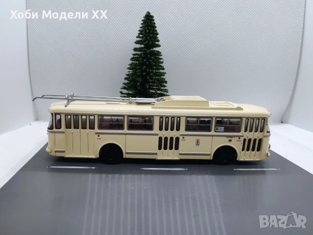 Модел Тролейбус Шкода 1/87, снимка 3 - Колекции - 51826890