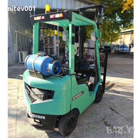 Мотокар  Mitsubishi газ - бензин 1,5 тона  100% рециклиран , снимка 3 - Индустриална техника - 52268648